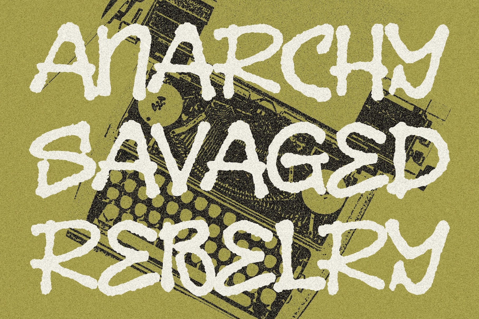 Melbo – Distressed Handwriting Font