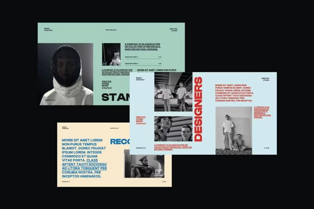 Brand Strategy PowerPoint Template – Marthens