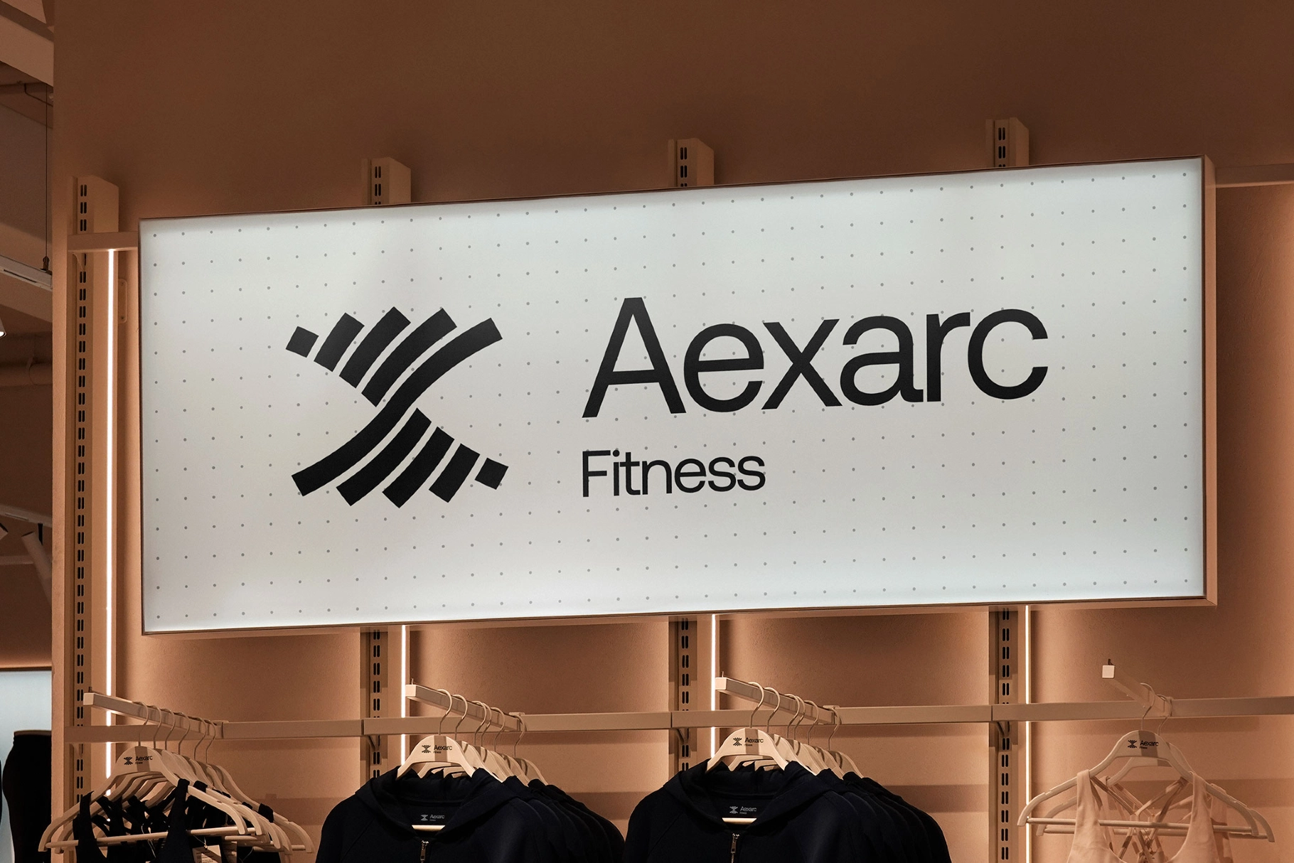 In-Store Signage Lightbox Mockup