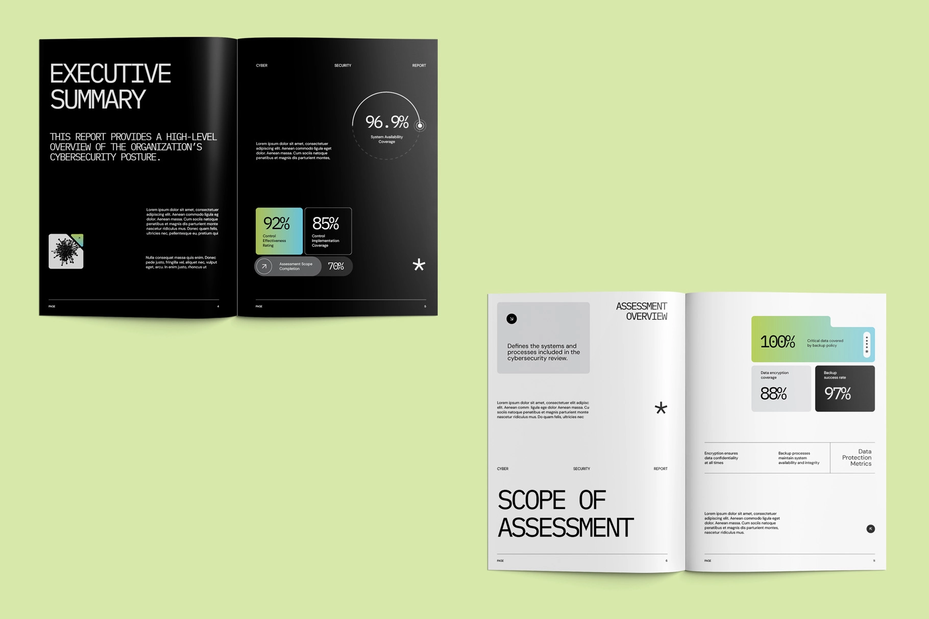 TEKK - Minimalist Cybersecurity Report for Ms Word