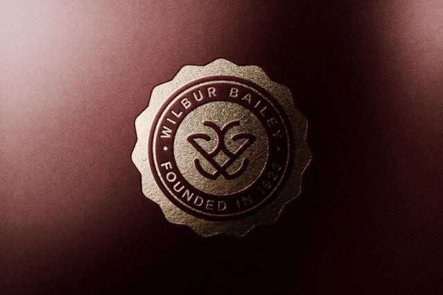 Foil Stamp Mockup on Satin Stock