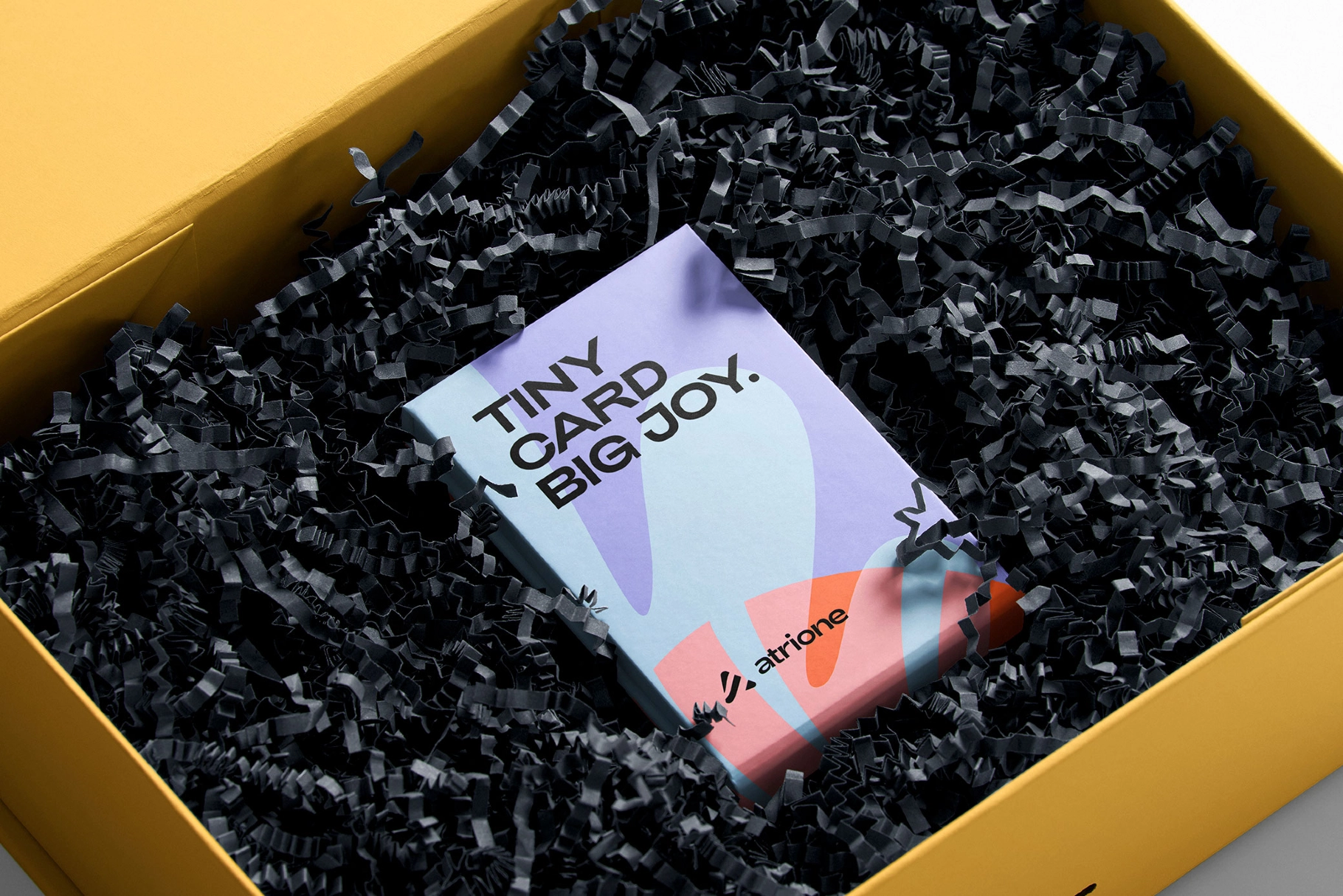 Mailer Box Insert Card Mockup