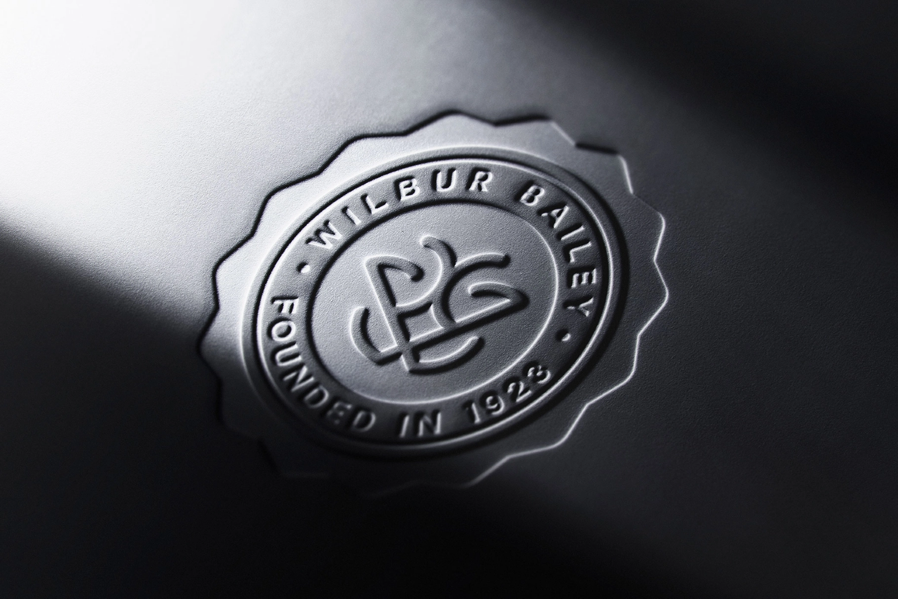 Emboss & Foil Leather Logo Mockup