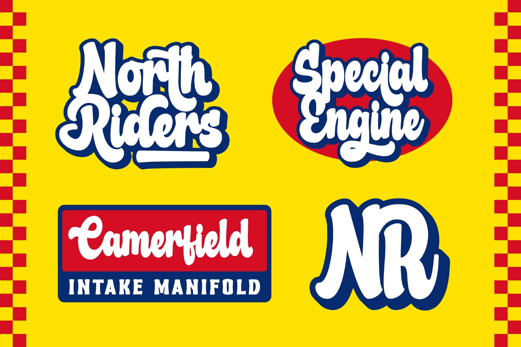 Richeta a Retro Bold Script Font