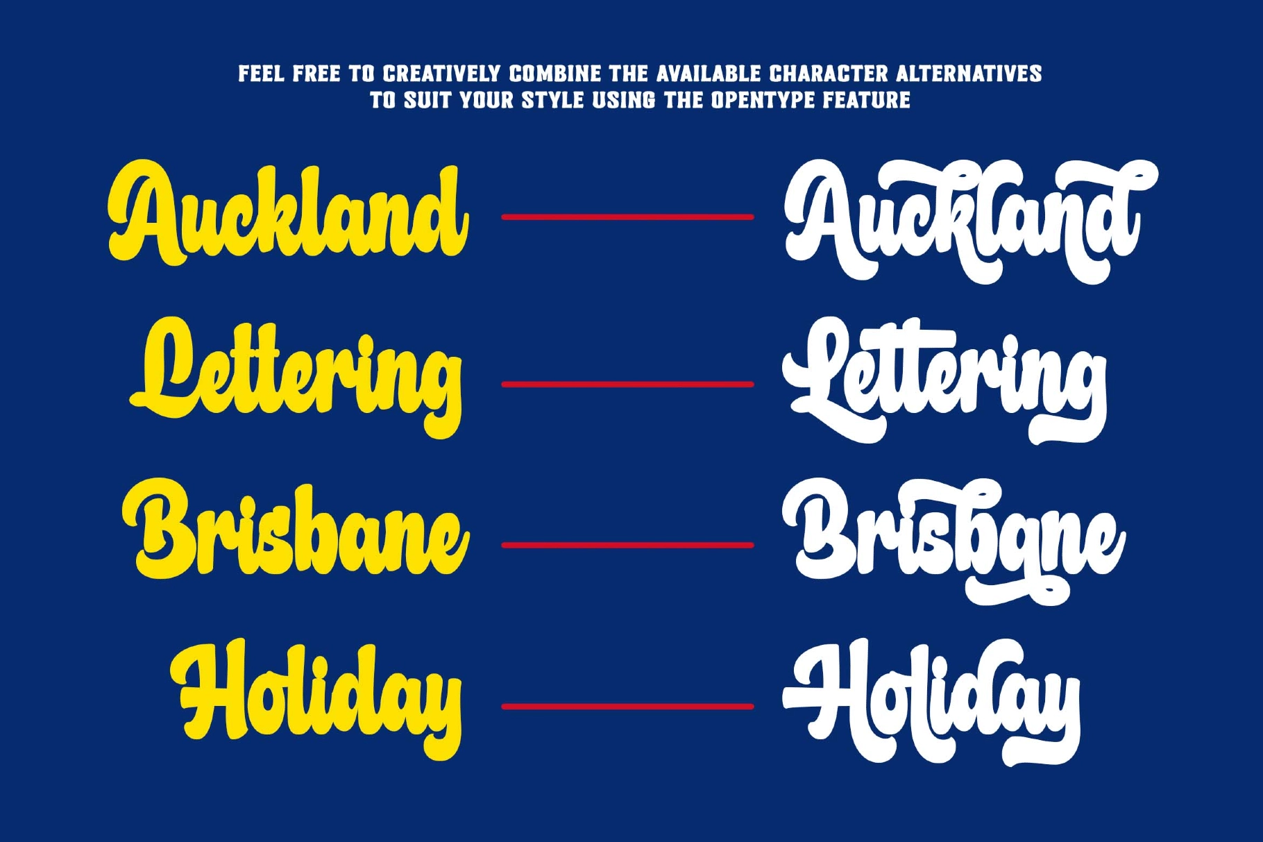 Richeta a Retro Bold Script Font