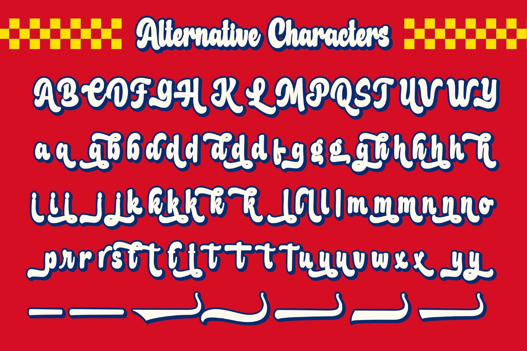 Richeta a Retro Bold Script Font