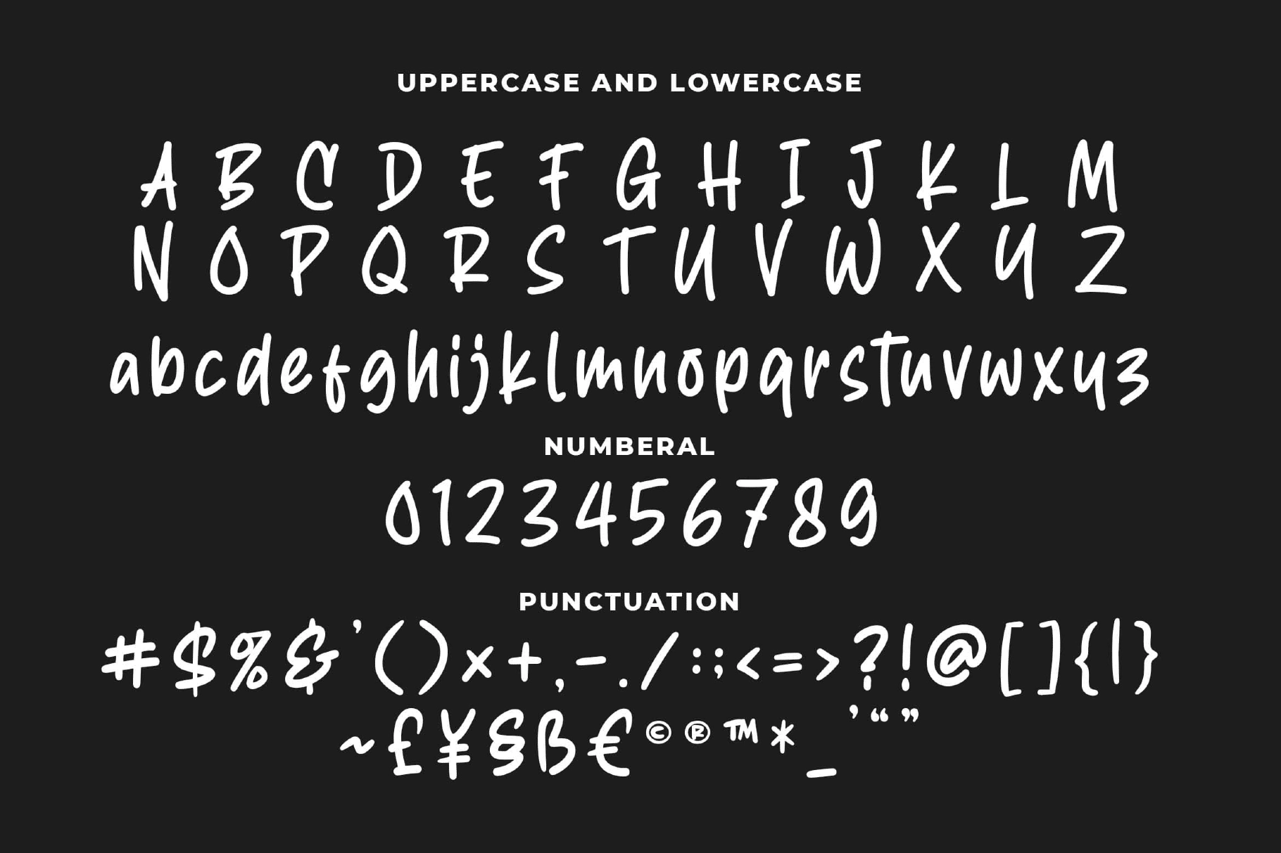 Right Howers - Handwriting Display Font