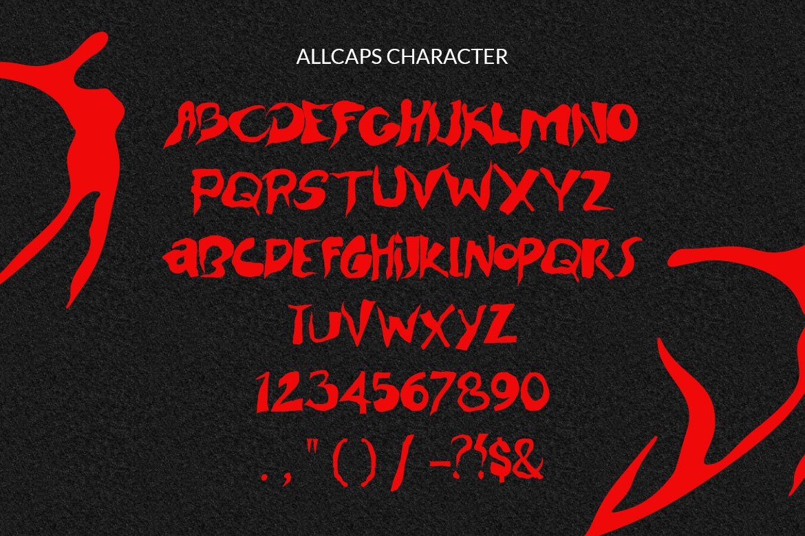 Saboe - Aggressive Grunge Display Font