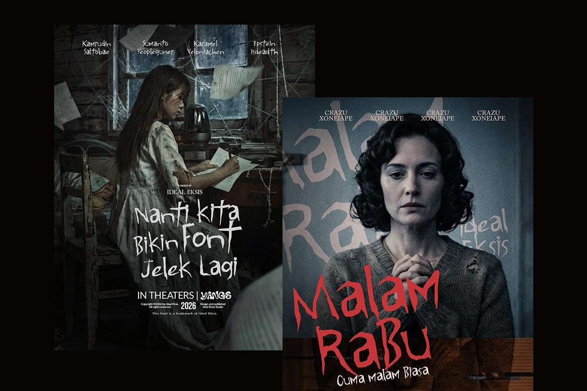 Nekno - Quirky Hand Drawn Display Font