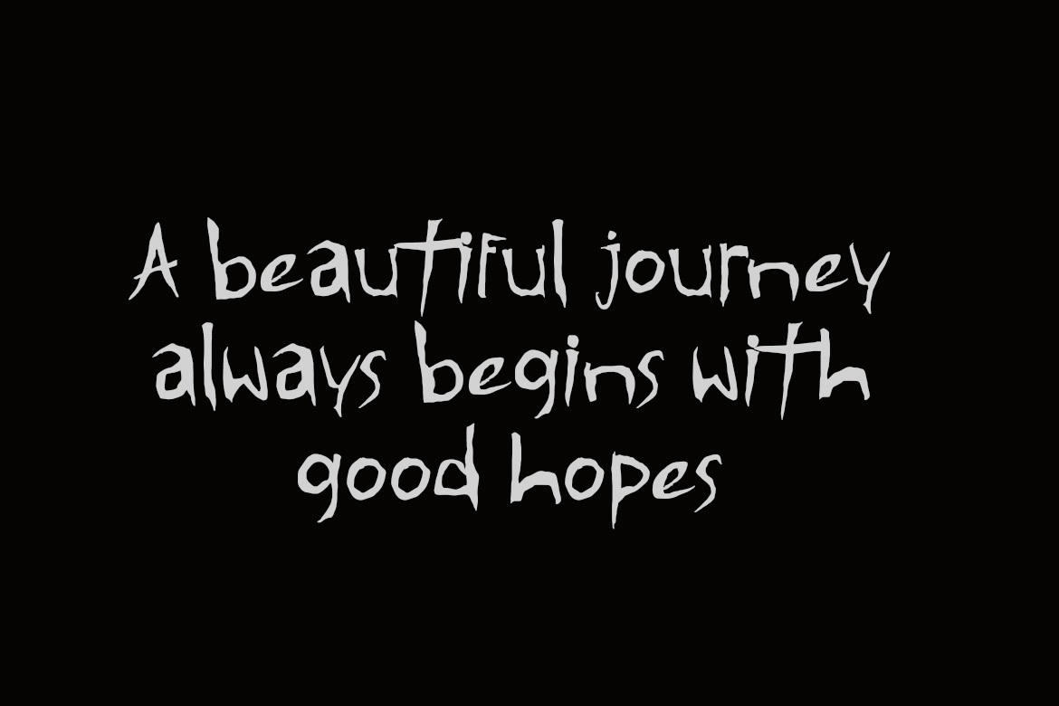 Nekno - Quirky Hand Drawn Display Font