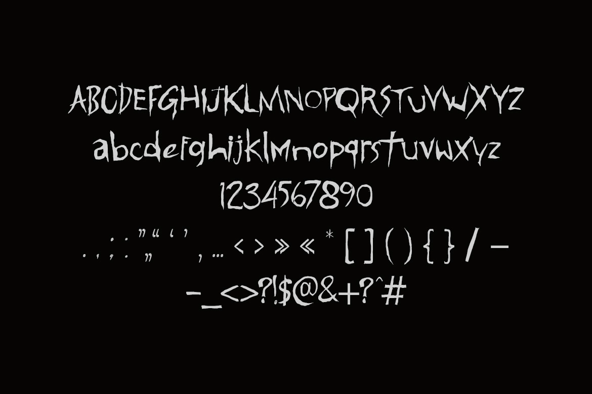 Nekno - Quirky Hand Drawn Display Font