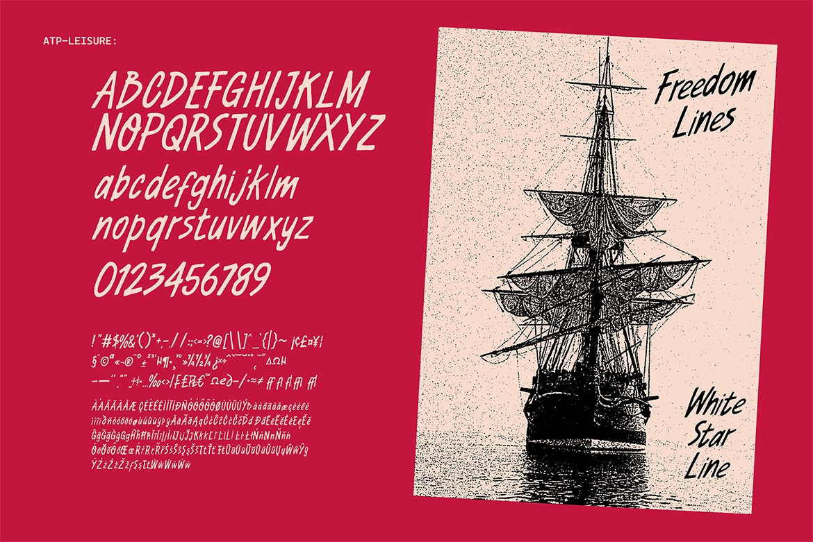 Leisure - Casual Handwritten Font