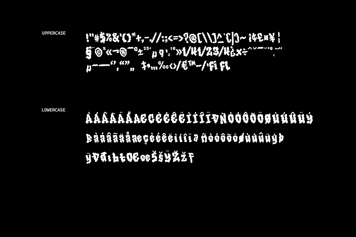 Mazzie - Spooky Halloween Display Font