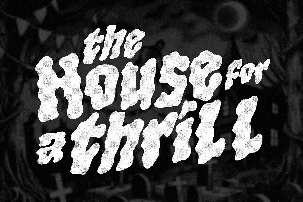 Mazzie - Spooky Halloween Display Font