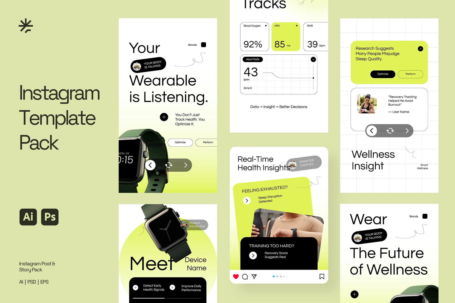 Heath Technology Instagram (AI, EPS, PSD)