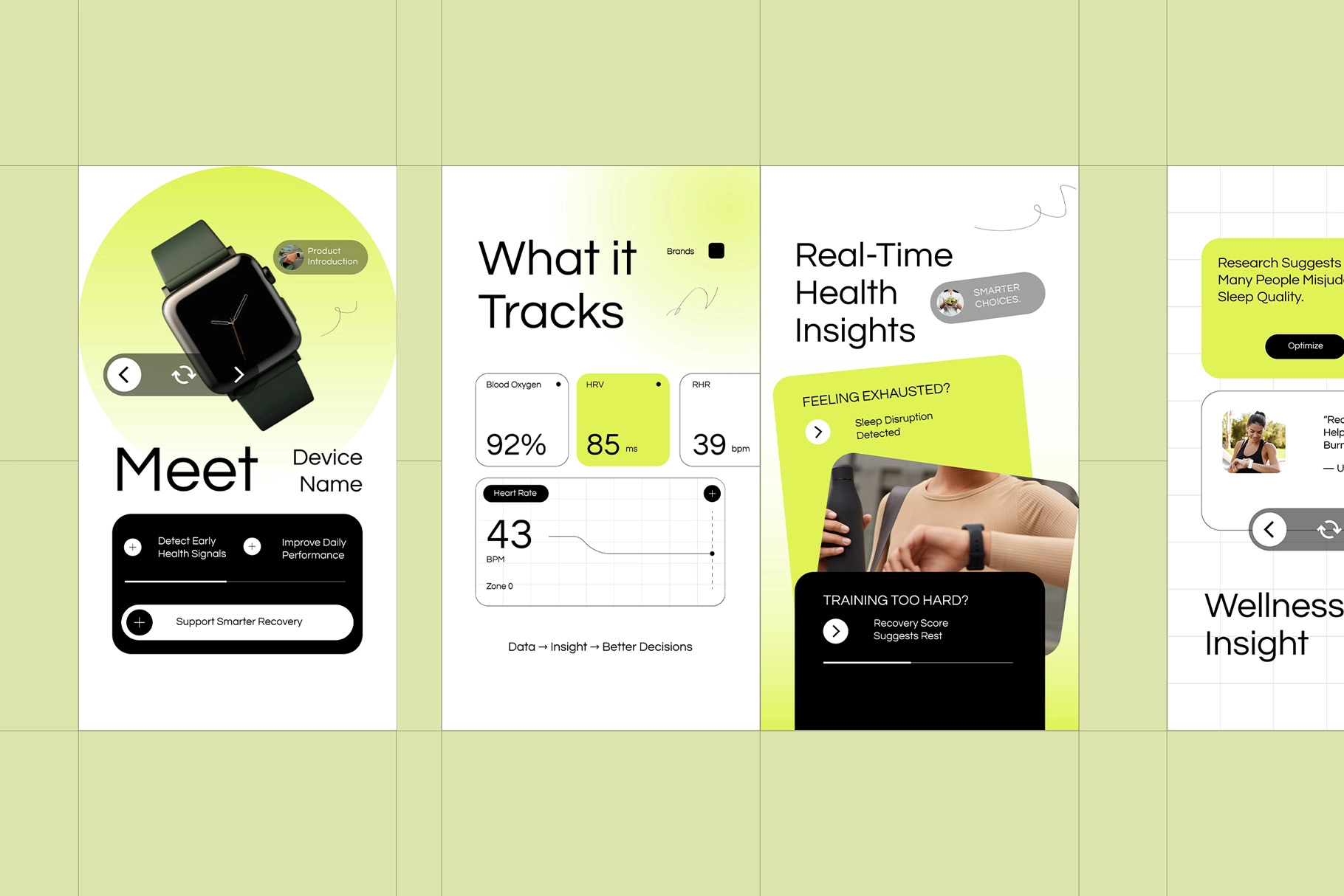 CANVA Heath Technology Instagram Template