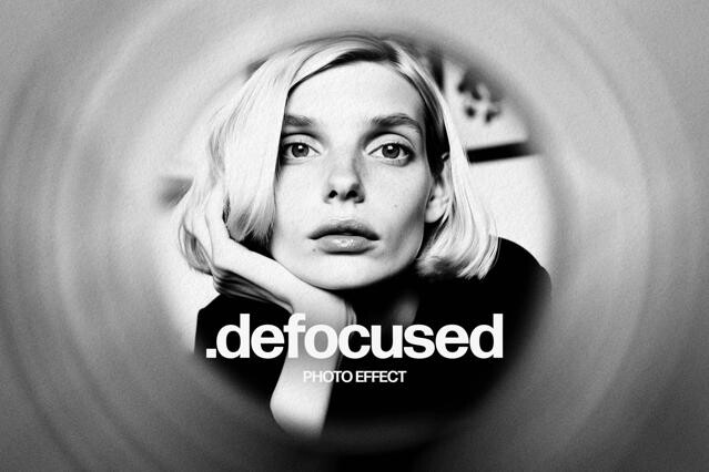 Defocus Blur Photo Effect