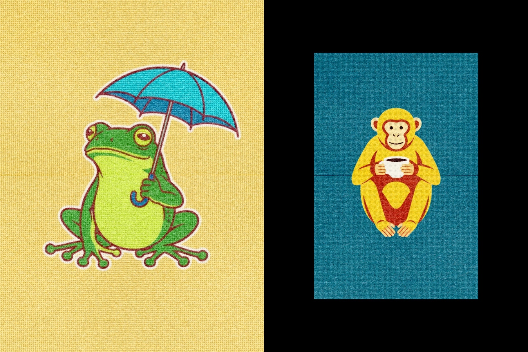 Retro Printer Design Effect