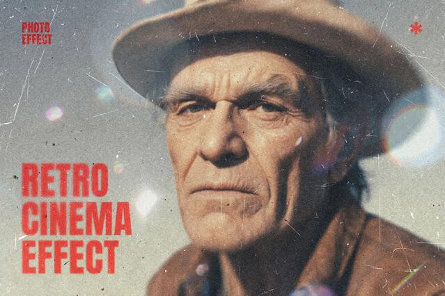 Retro Film Photo Effect