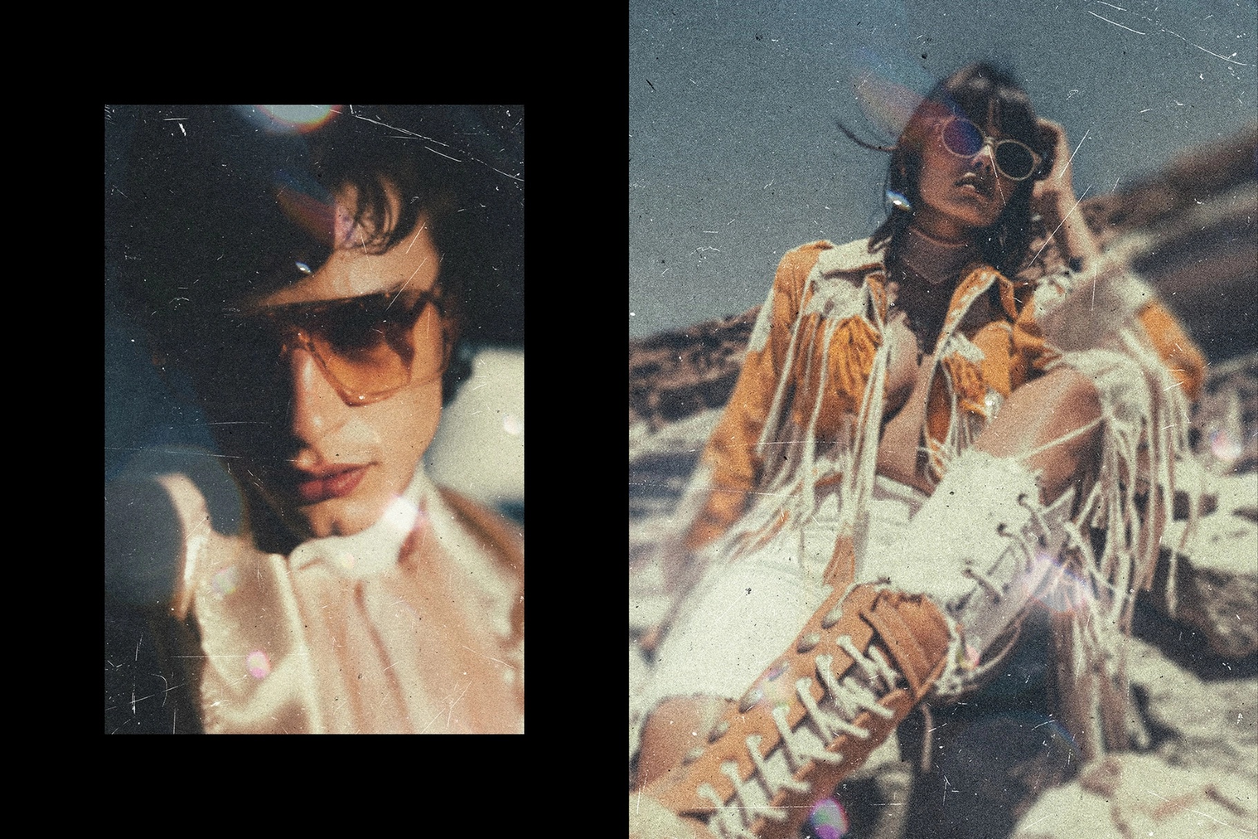 Retro Film Photo Effect