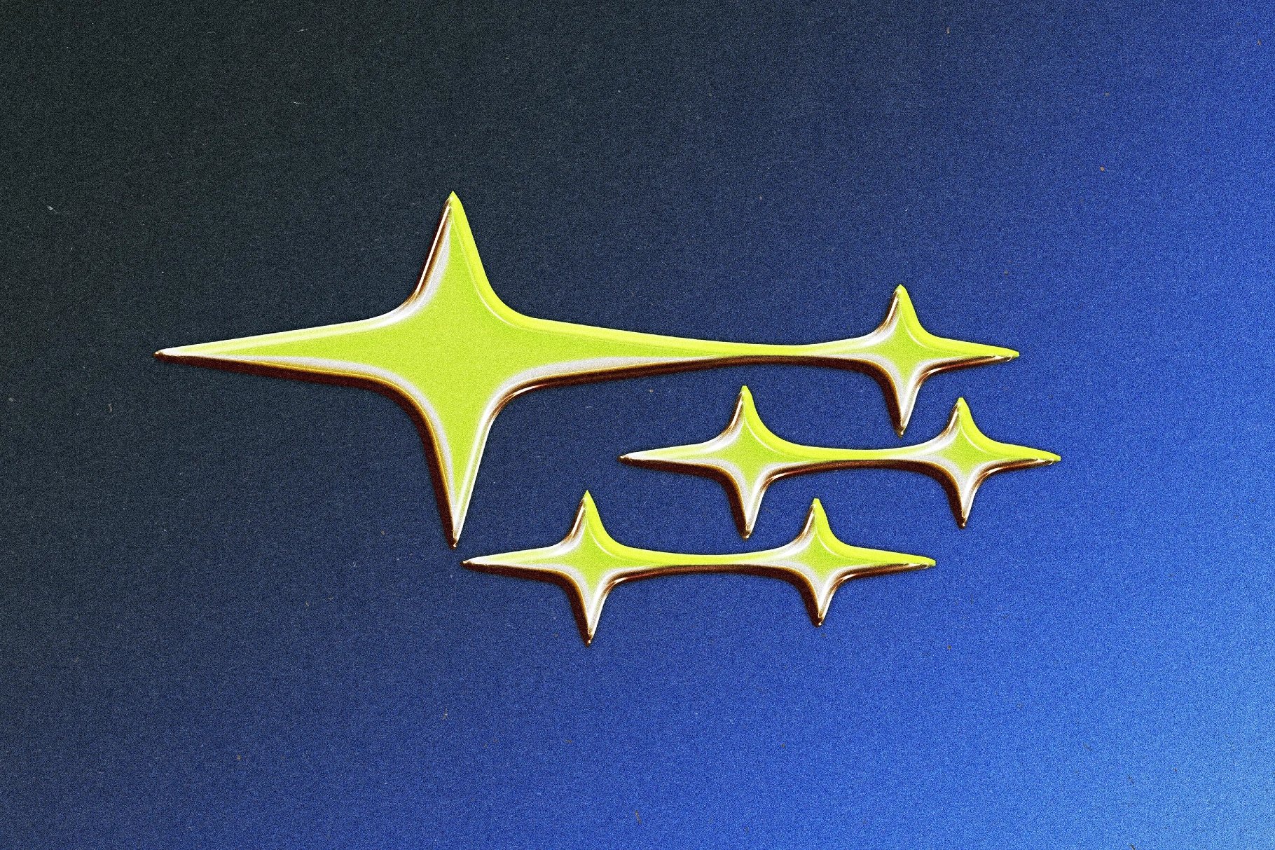 Retro Chrome Text Effect