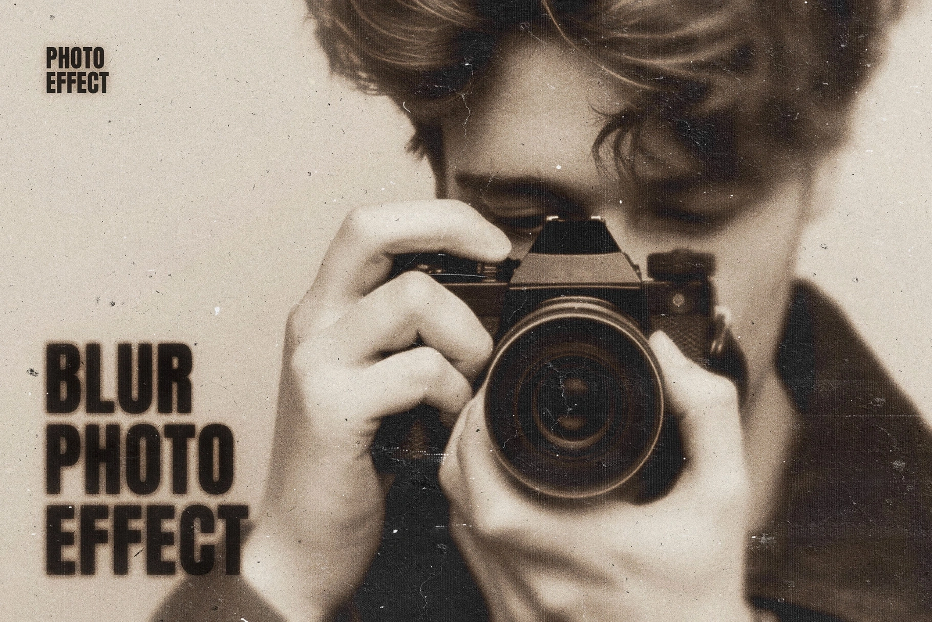 Retro Blur Photo Effect