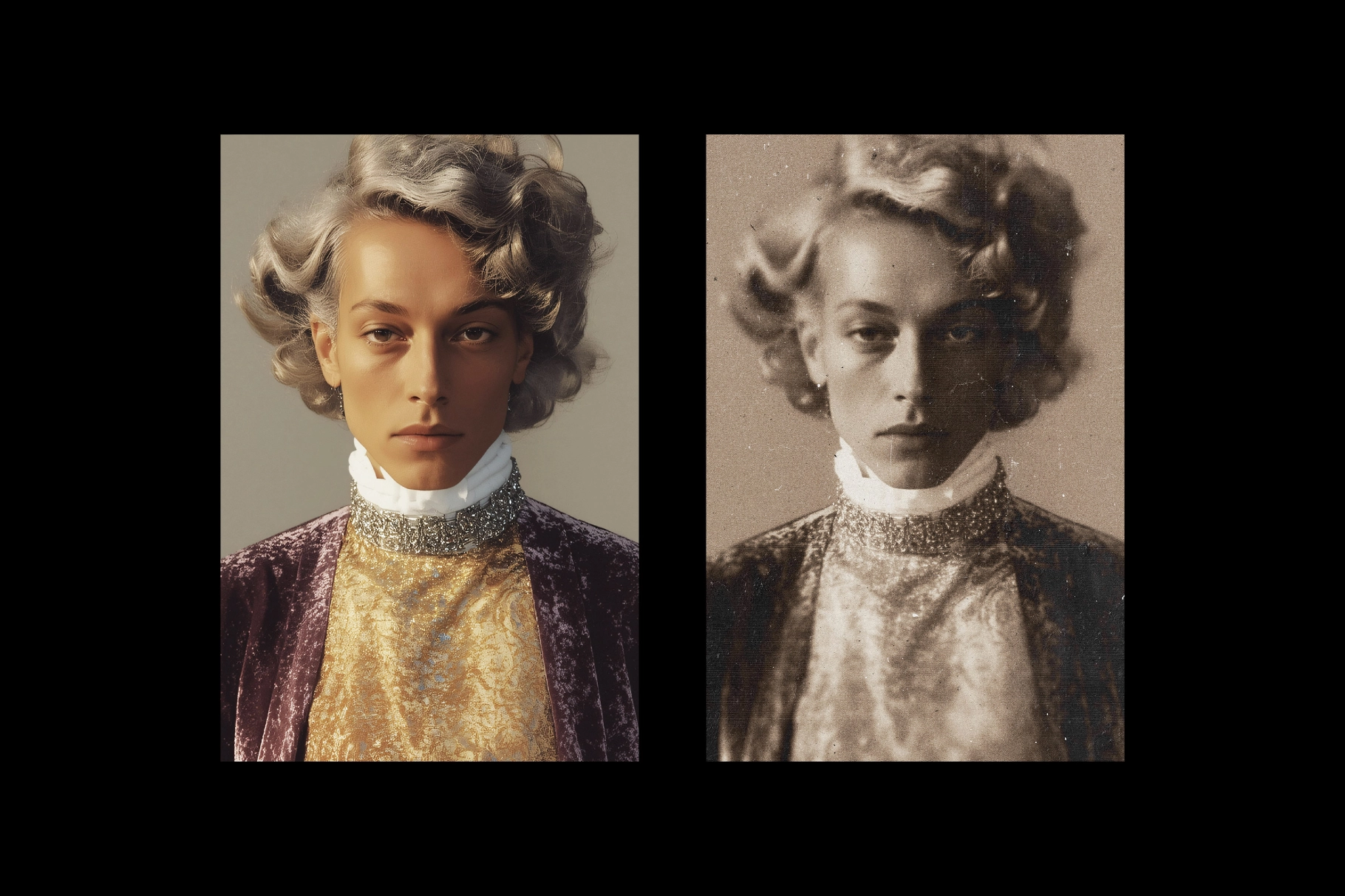 Retro Blur Photo Effect