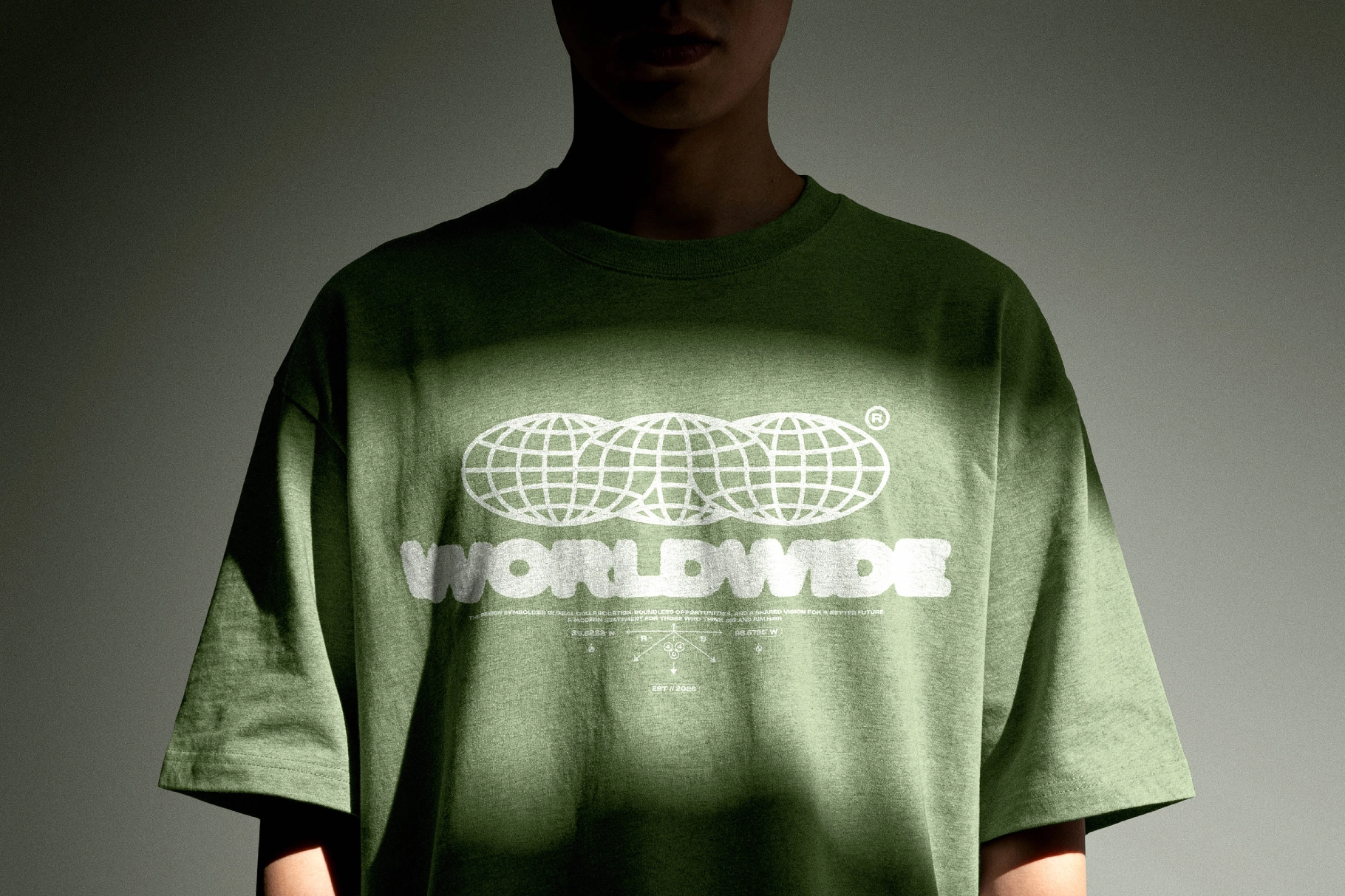 Streetwear Oversized T-Shirt Mockup