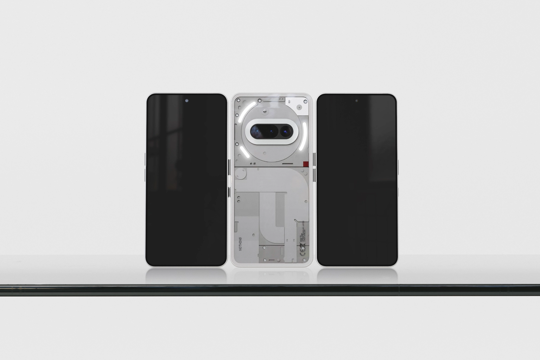 Futuristic Nothing Phone 3A Mockup