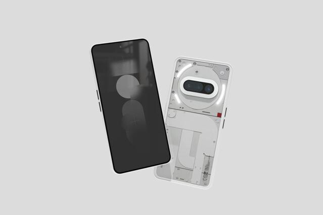 Minimalist Nothing Phone 3A Mockup