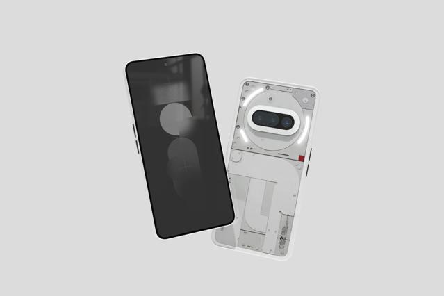 Curated visual reference: Picture Idea: Minimalist Nothing Phone 3A Mockup