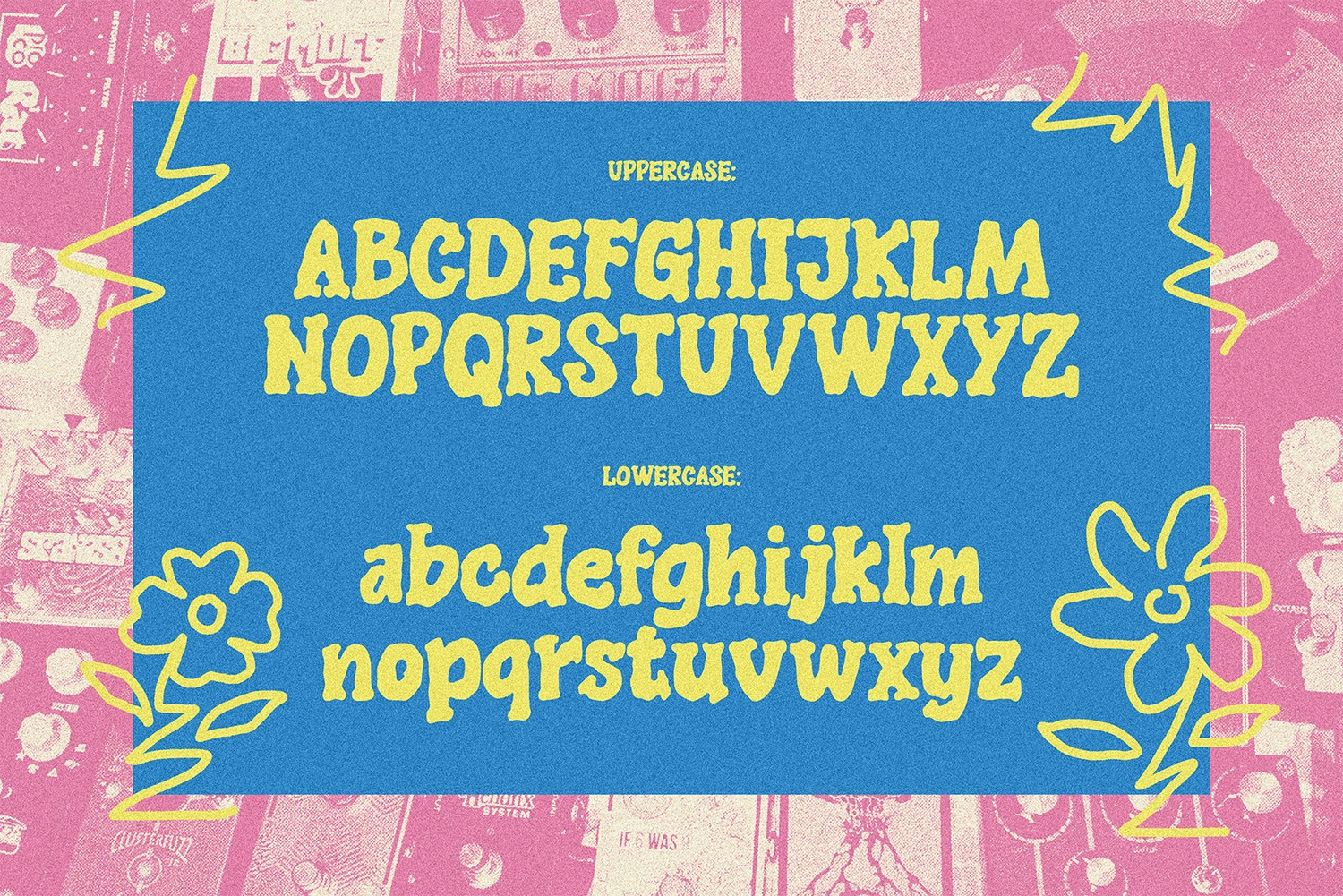 Rumors - Vintage Psychedelic Font