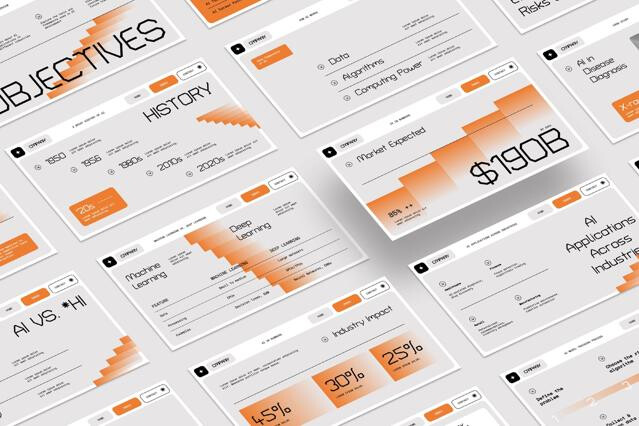 Artificial Intelligence Tech Education G-slides