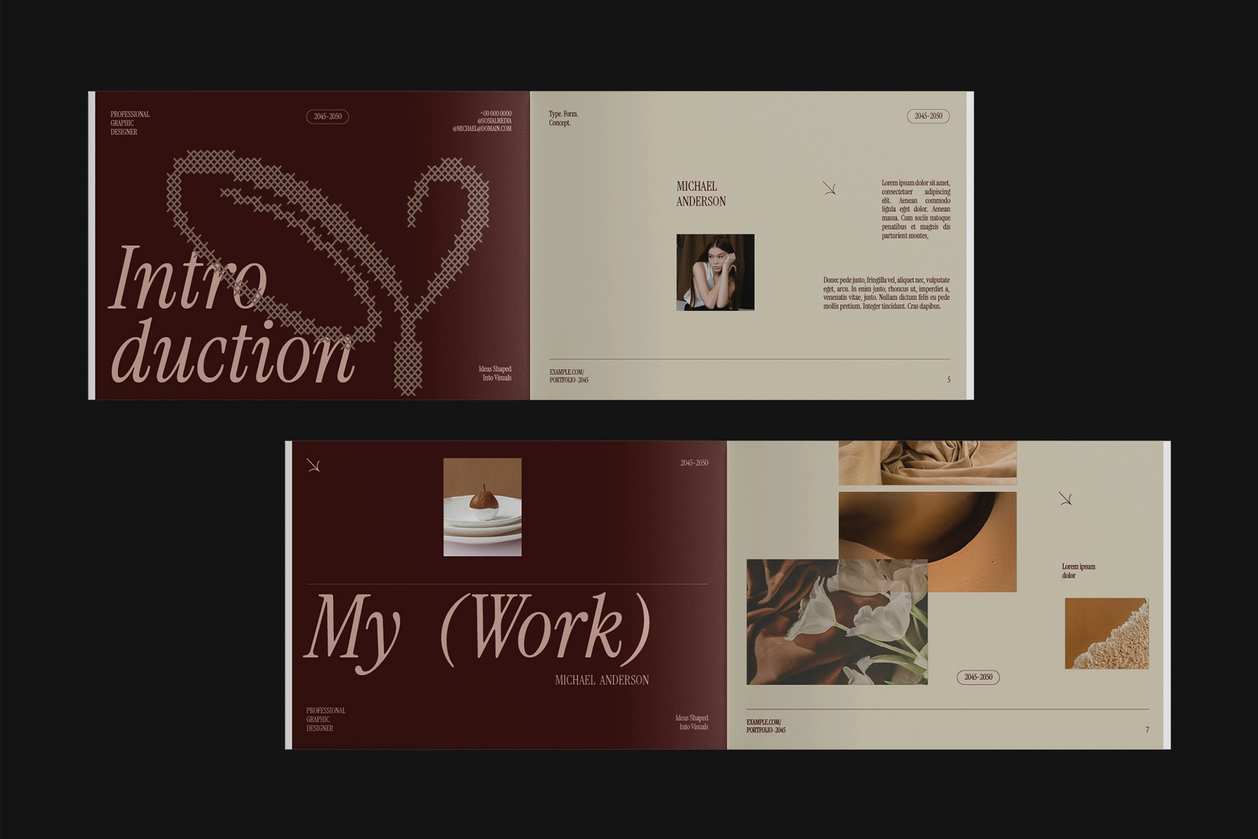 RAZT - Creative Elegant Portfolio for Indesign