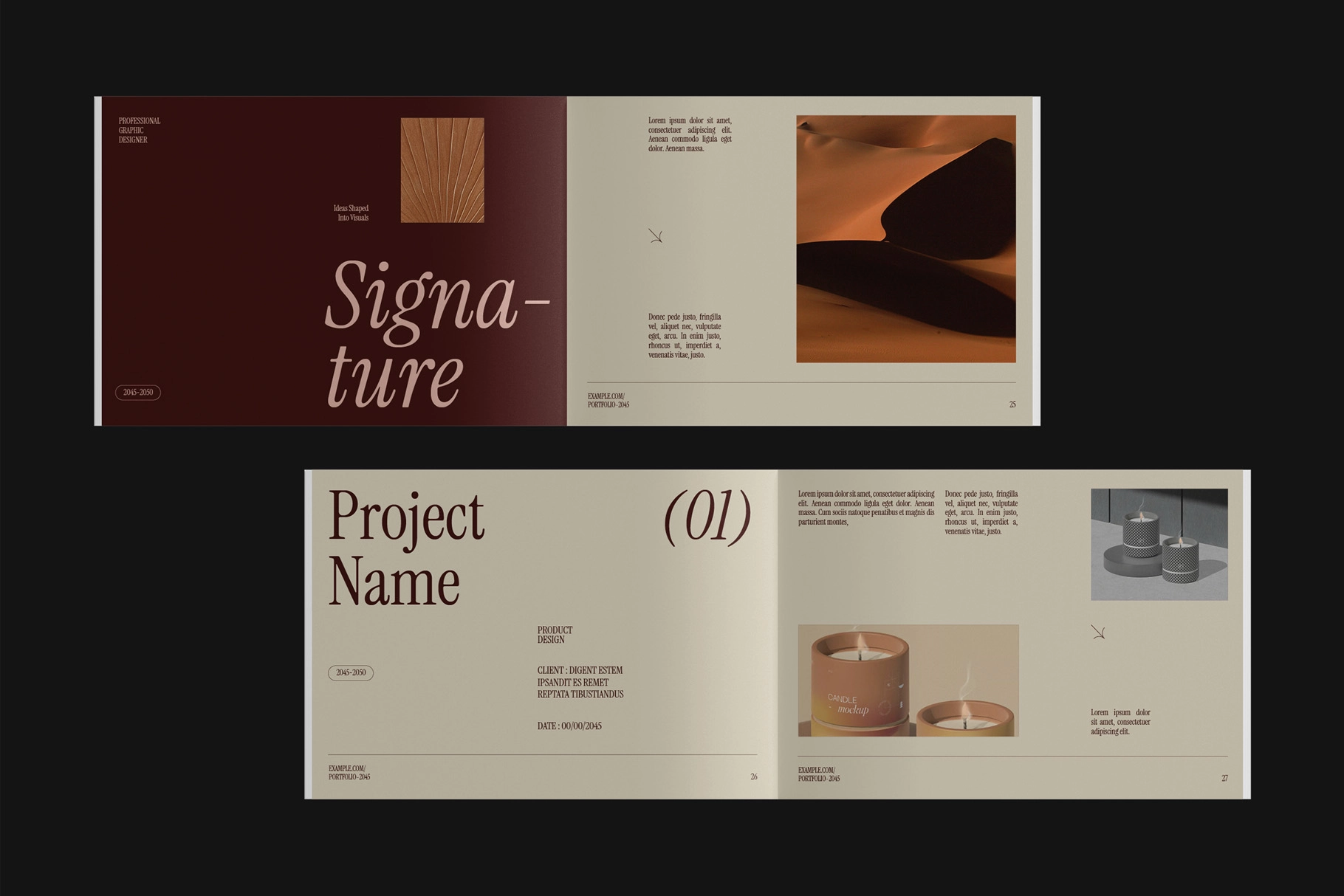 Affinity Creative Elegant Portfolio Template