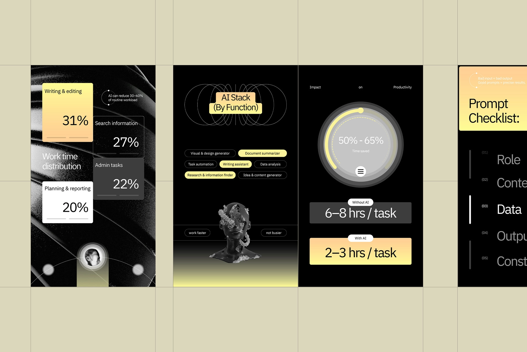 Futuristic AI Influencer Instagram (AI, EPS, PSD)