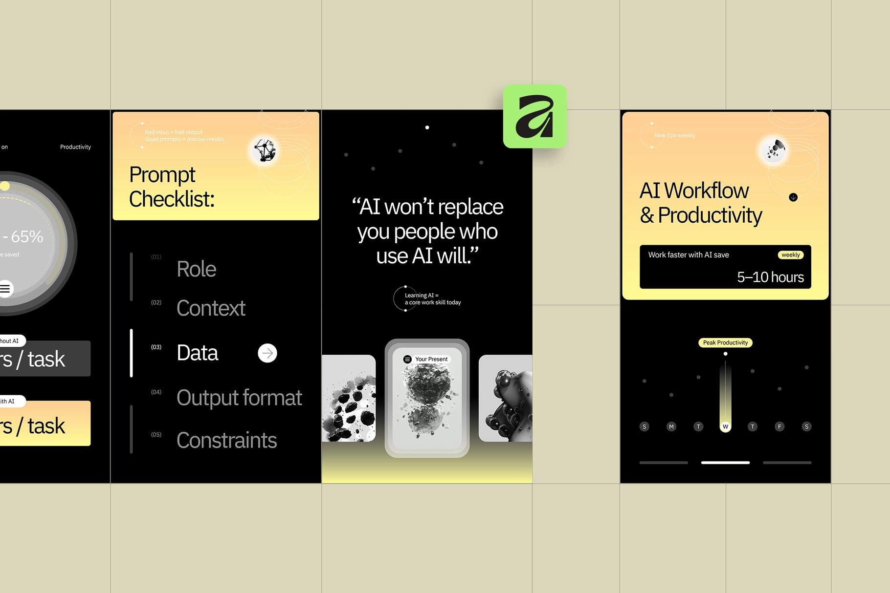 AI Influencer Instagram Affinity Template
