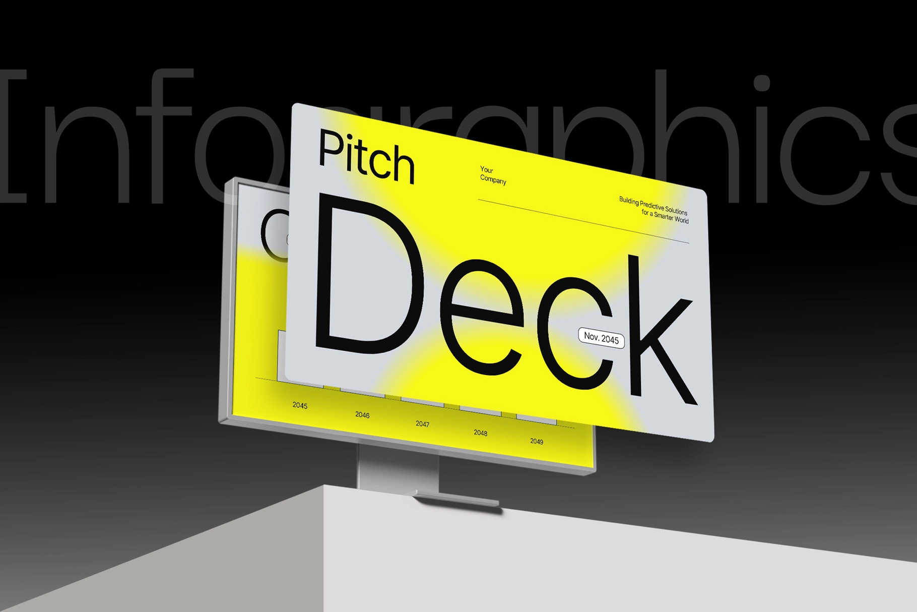 Modern Minimalist Business Pitch Deck Presentation