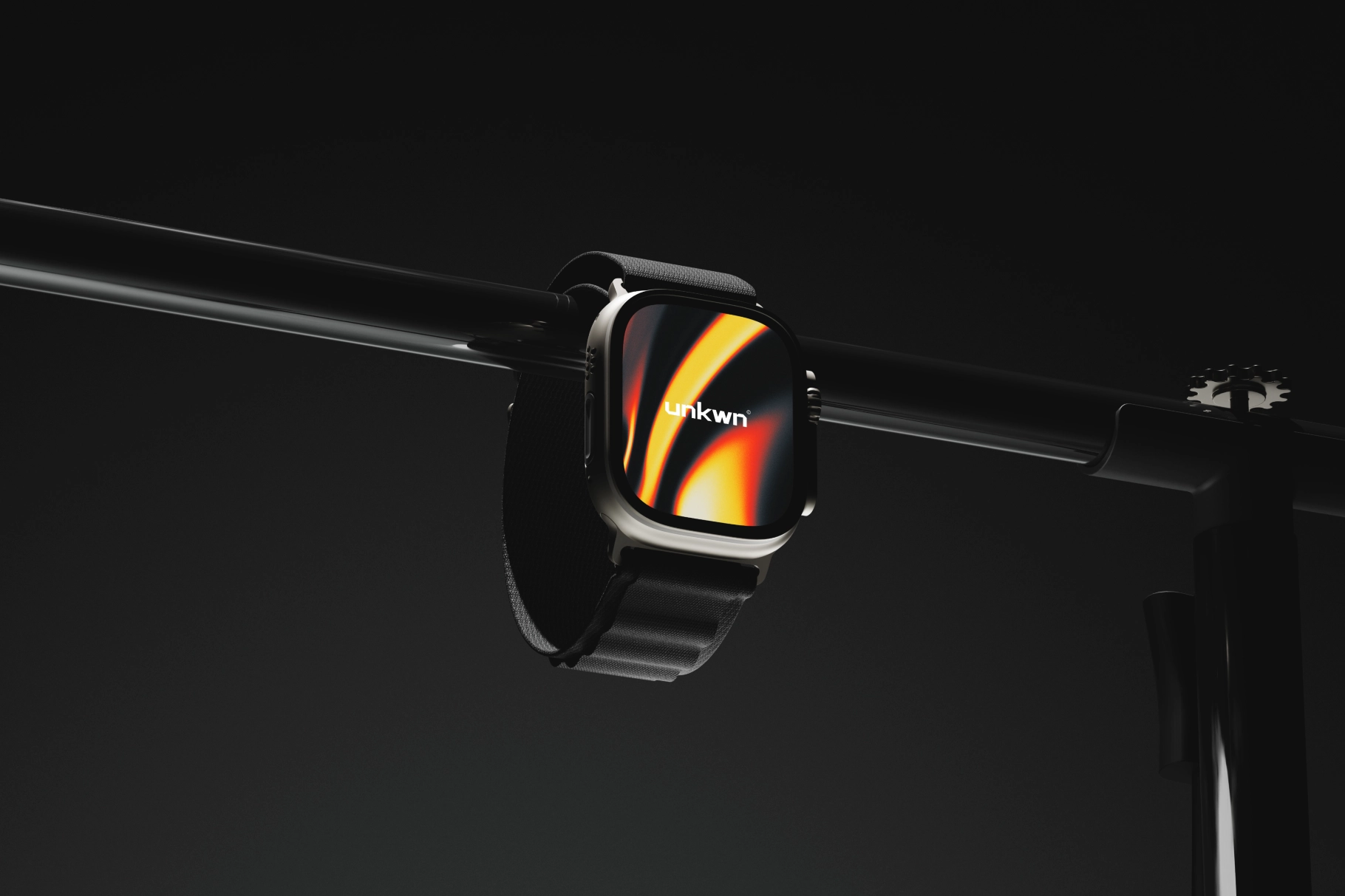 Premium Apple Watch Ultra Mockup