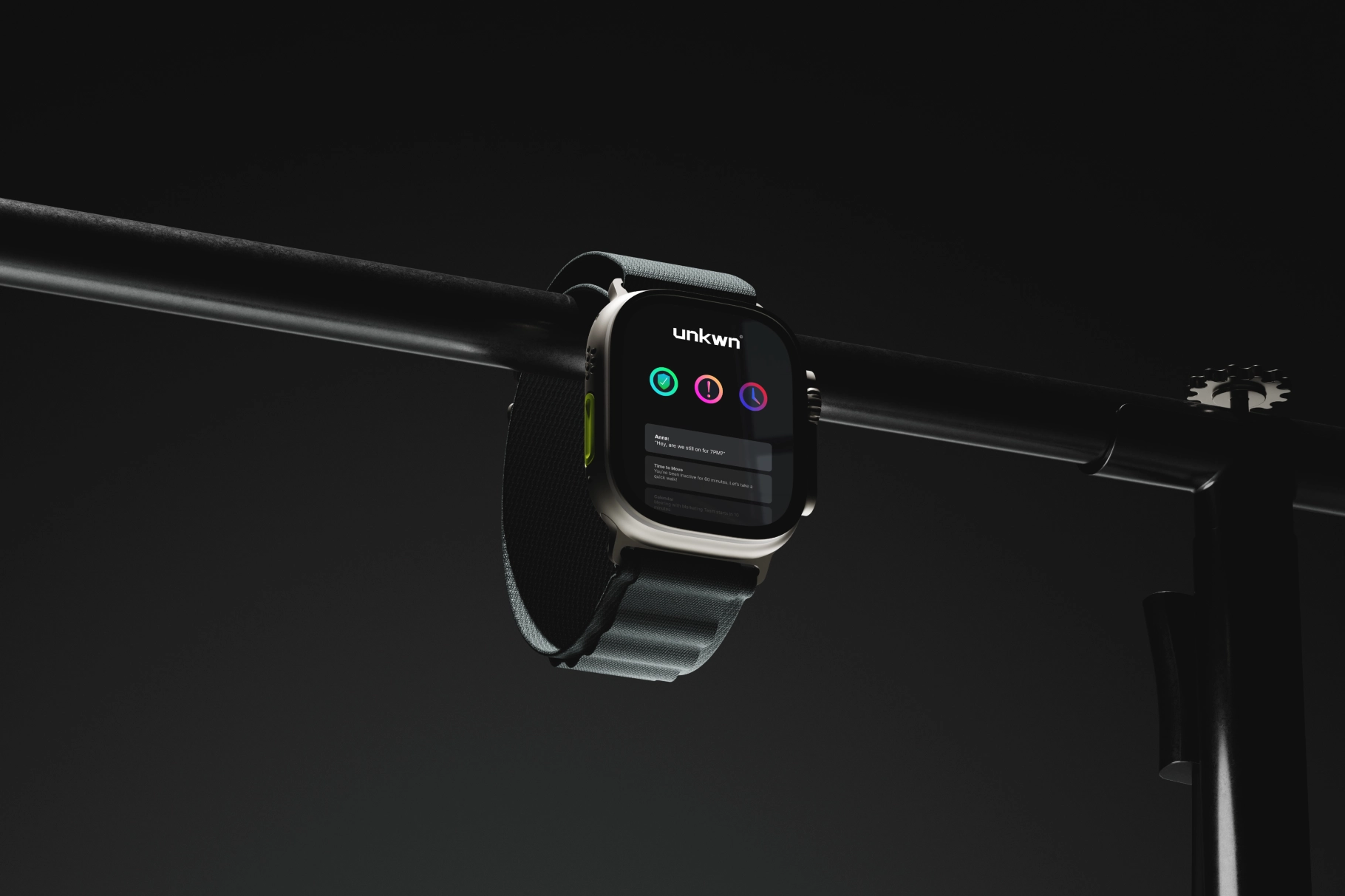 Premium Apple Watch Ultra Mockup