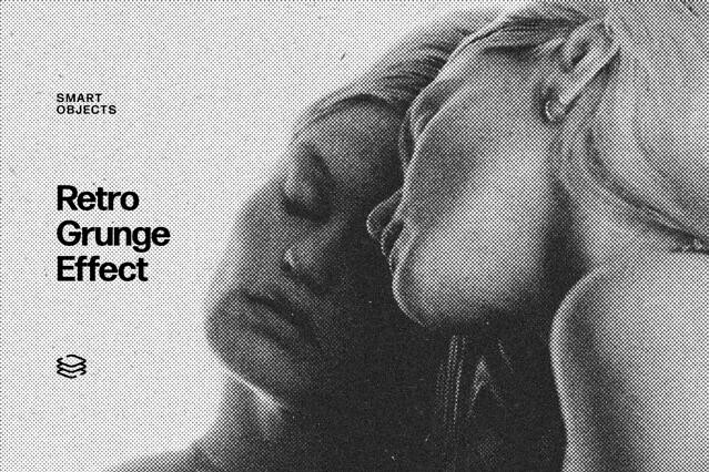 Retro Grunge Photo Effect