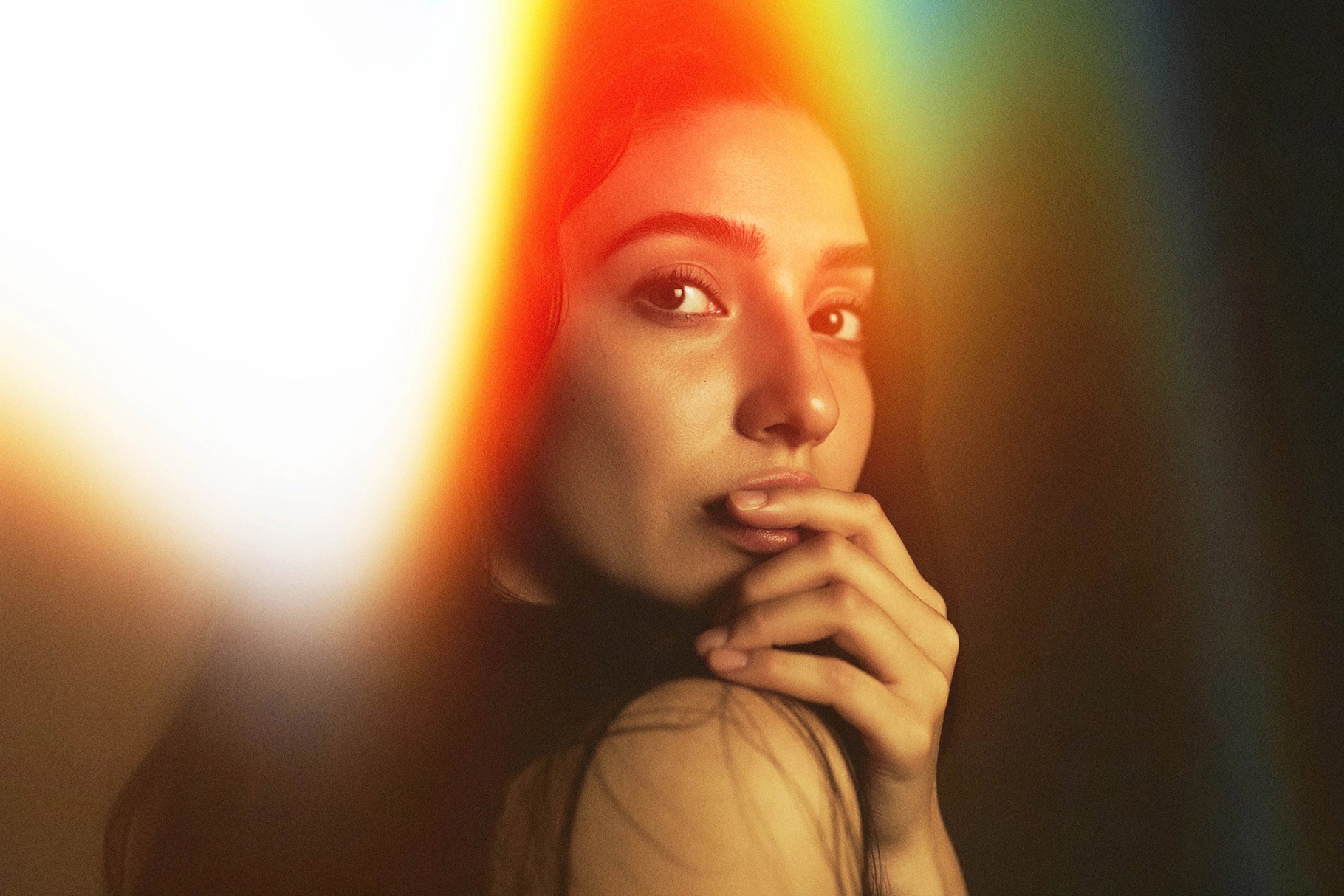 Light Leak Photo Effect