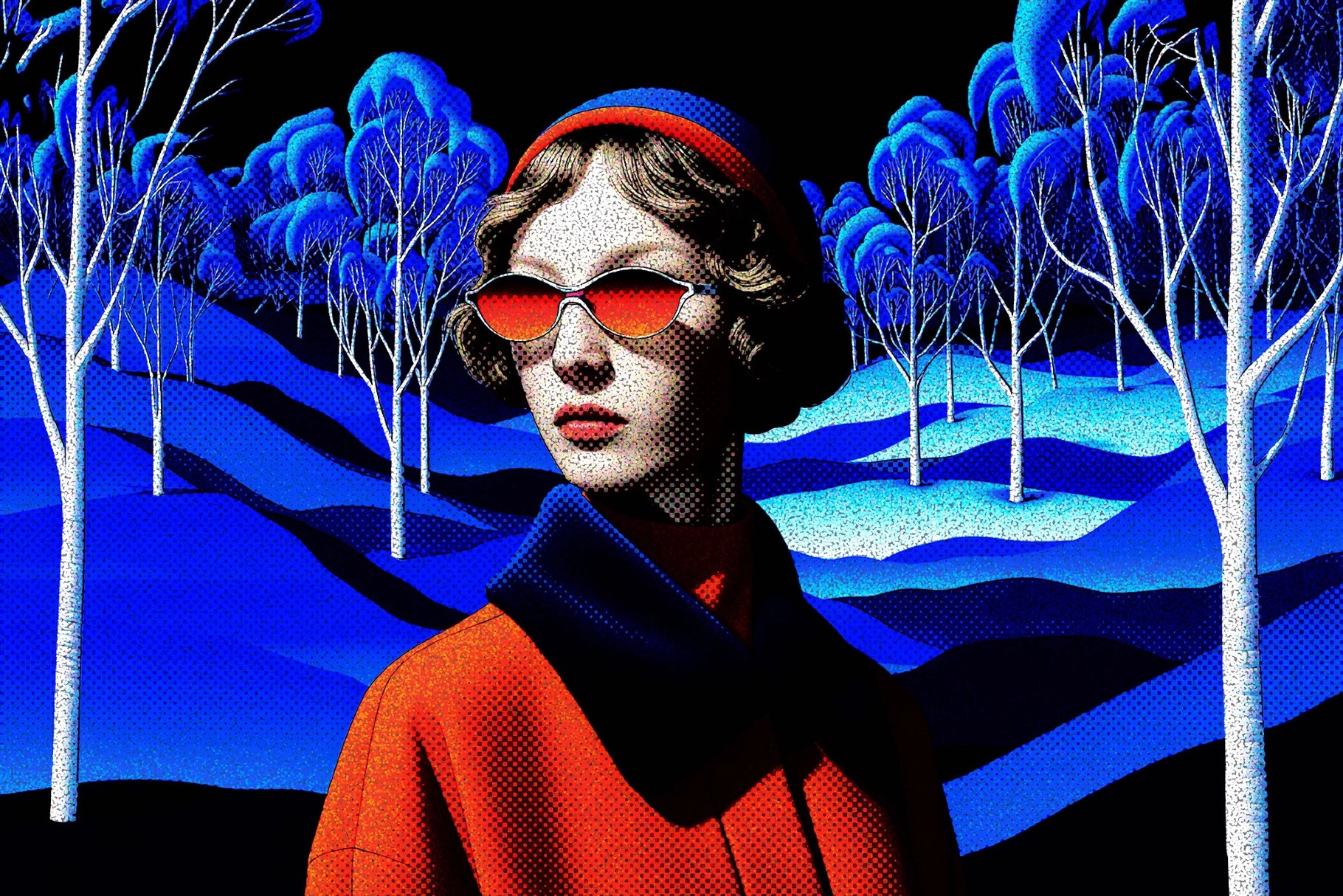 Posterize Dots Photo Effect