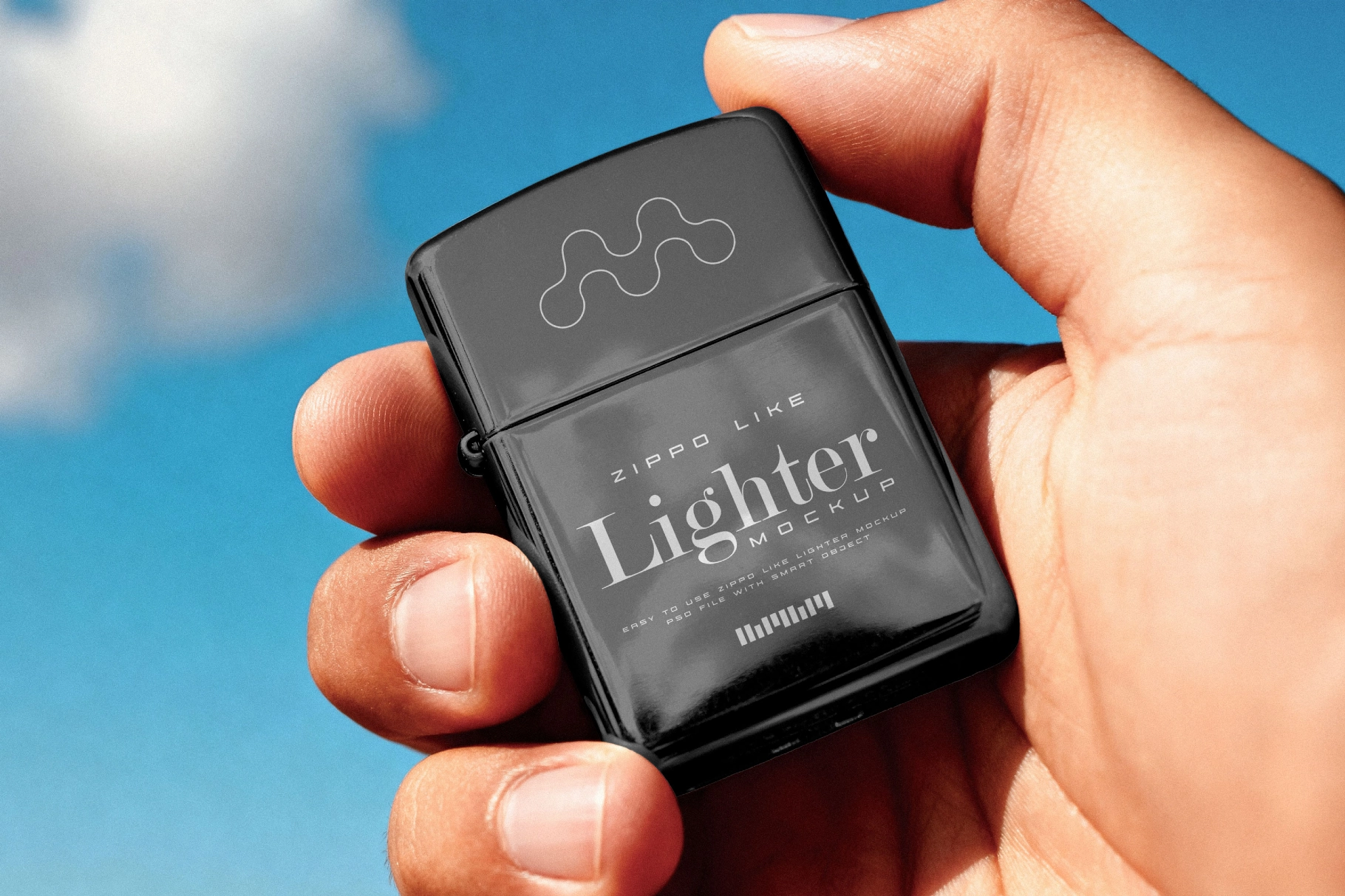 Petrol Lighter Mockup