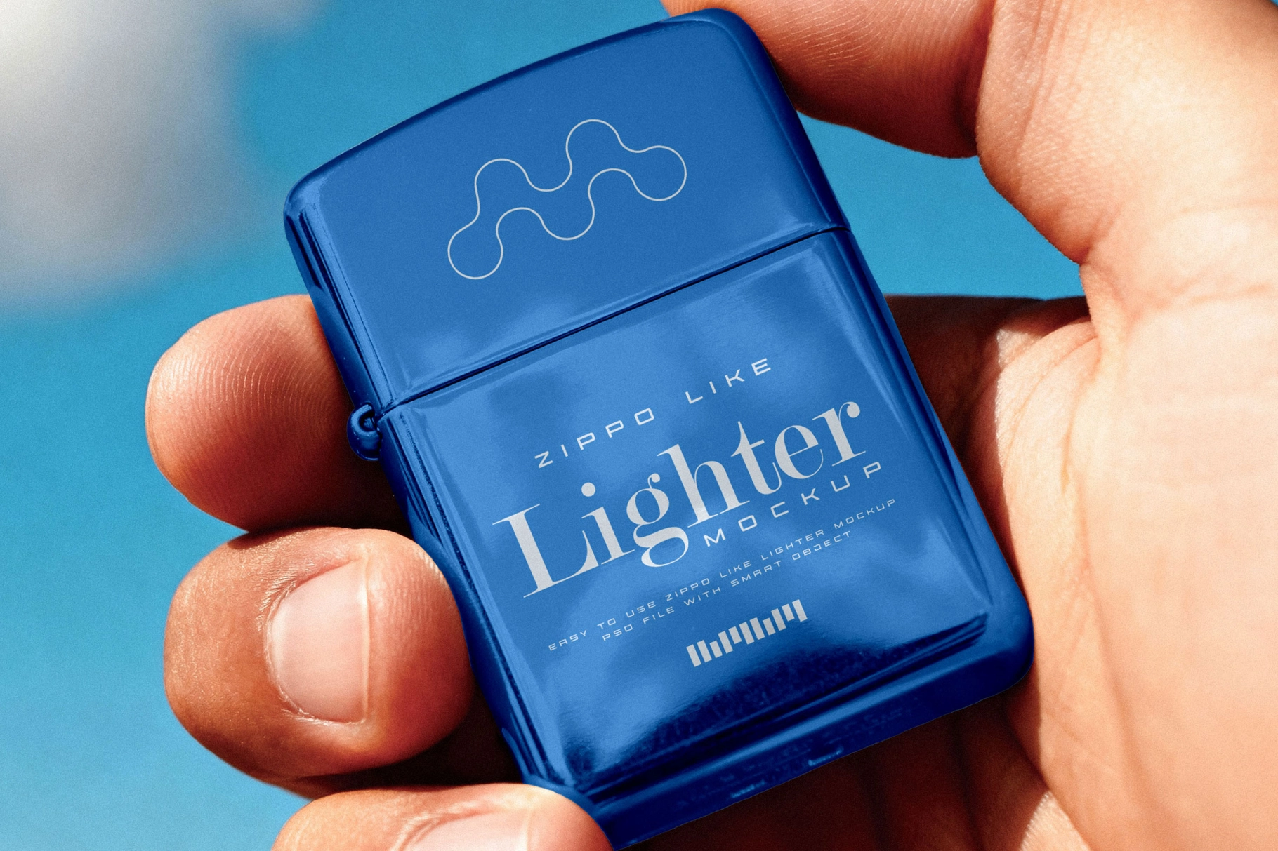 Petrol Lighter Mockup