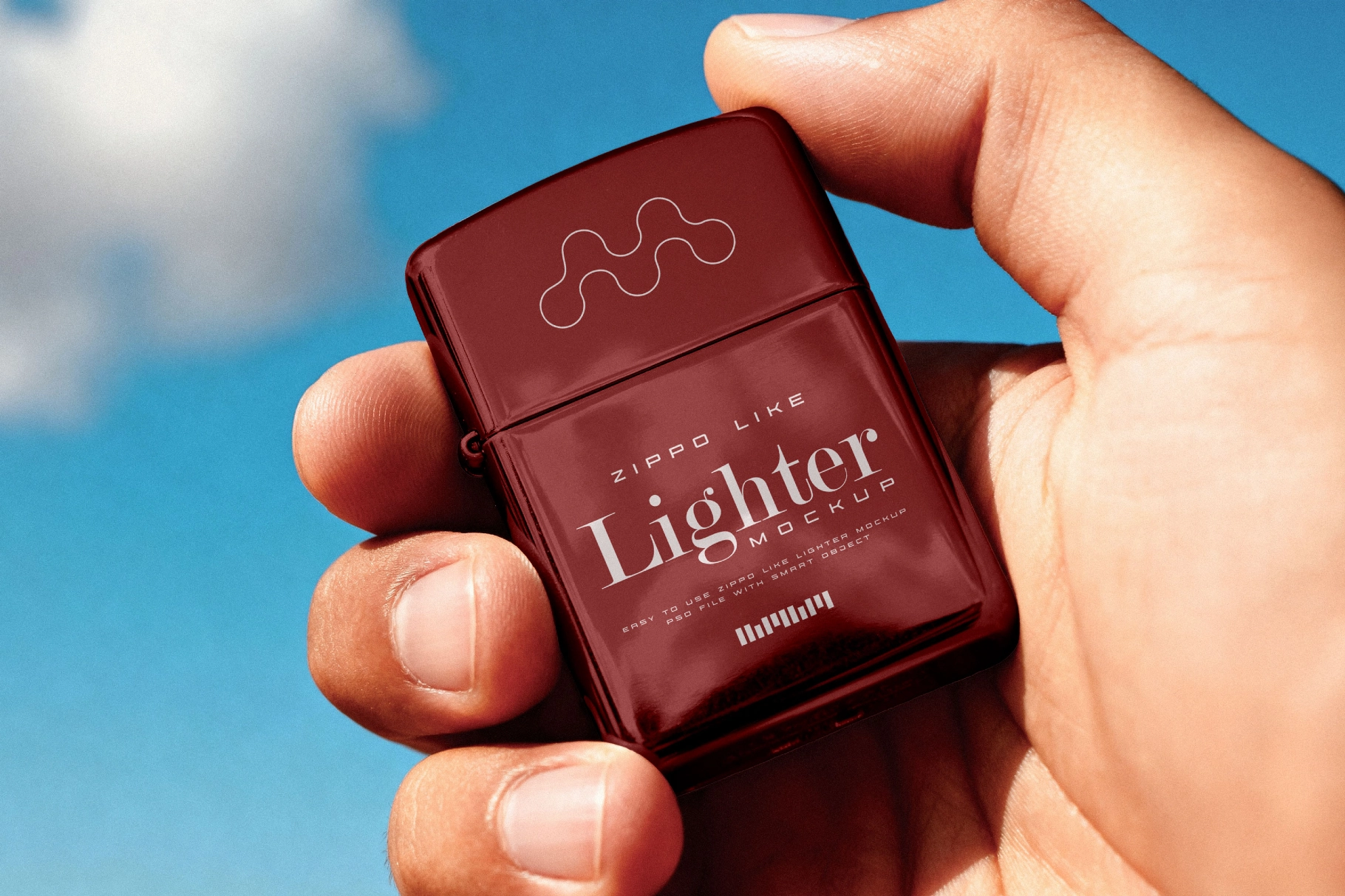 Petrol Lighter Mockup