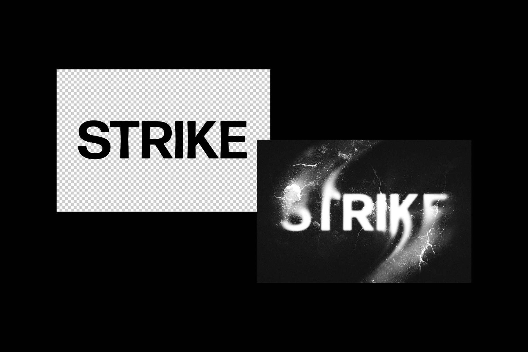 Distort Melting Text Effect