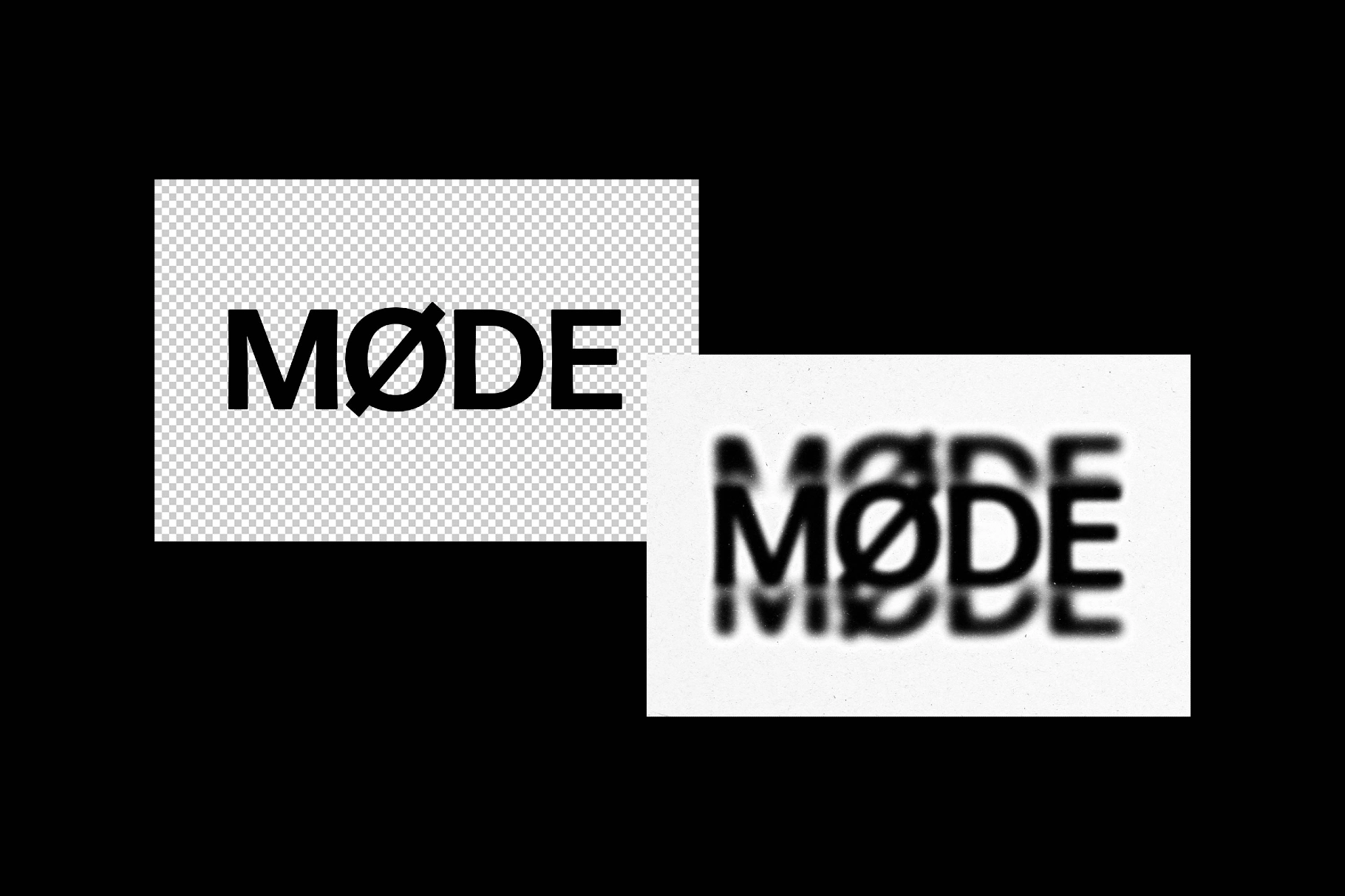 Offset Blur Text Effect