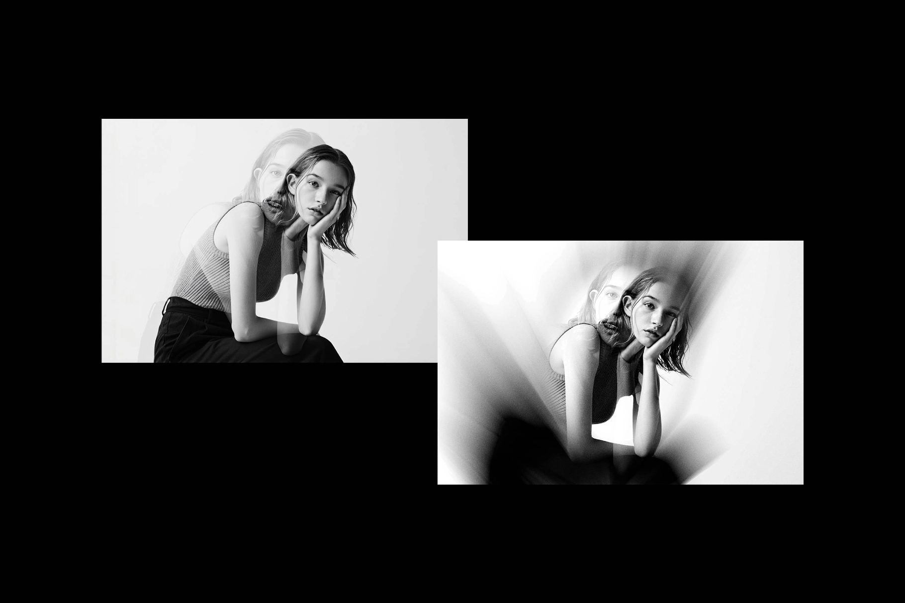 Soul Motion Blur Photo Effect