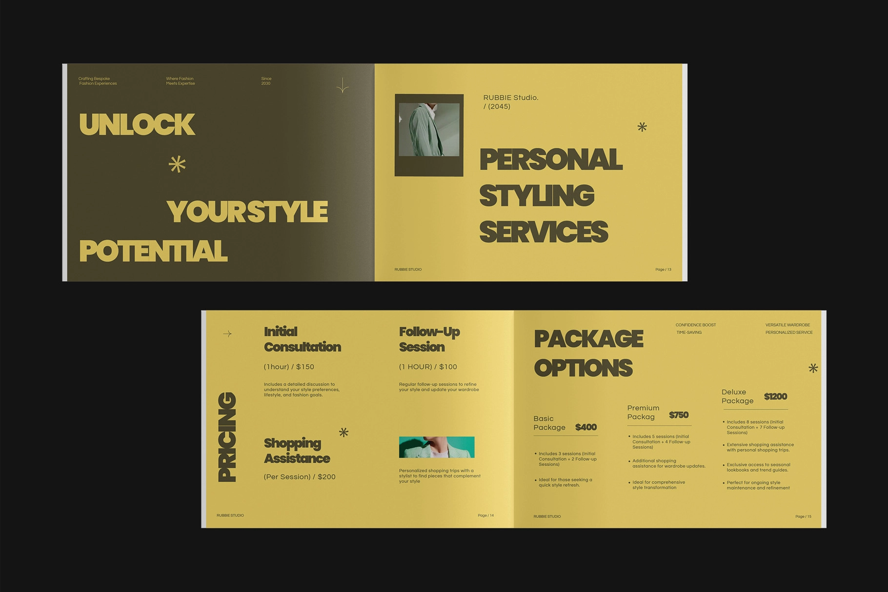 CANVA Services and Pricing Guide Template